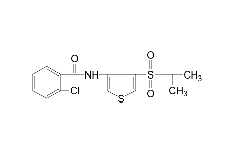 o-chloro-N-[4-(isopropylsulfonyl)-3-thienyl]benzamide