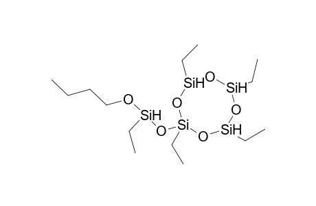 2-([Butoxy(ethyl)silyl]oxy)-2,4,6,8-tetraethyl-1,3,5,7,2,4,6,8-tetraoxatetrasilocane