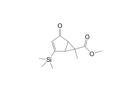 6-exo-Carbomethoxy-6-methyl-4-(trimethylsilylbicyclo[3.1.0]hex-3-en-2-one