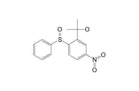 Benzenemethanol, .alpha.,.alpha.-dimethyl-2-[(4-nitrophenyl)sulfinyl]-