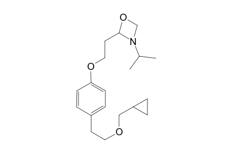 Betaxolol formyl artifact