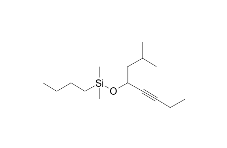 4-Butyldimethylsilyloxy-2-methyloct-5-yne