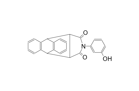 13-(3-hydroxyphenyl)-10,11-dihydro-9H-9,10-[3,4]epipyrroloanthracene-12,14(13H,15H)-dione