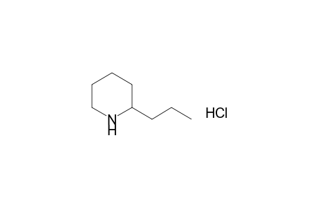 dl-2-Propylpiperidine, hydrochloride