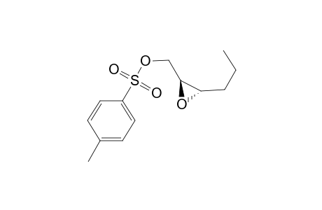 (+)-2-[(p-toluenesulfonyloxymethyl]-(2S*,3S*)-3-propyloxirane