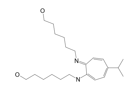 6-[2-[(6-Hydroxyhexyl)amino]-5-isopropyl-2,4,6-cycloheptatrien-1-ylideneamino]-1-hexanol