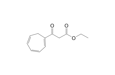 3-(1-cyclohepta-1,3,5-trienyl)-3-oxopropanoic acid ethyl ester