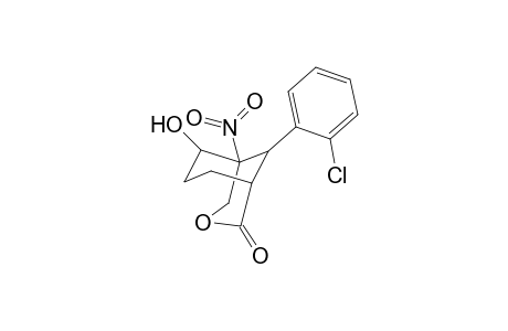 9-(2-Chlorophenyl)-6-hydroxy-5-nitro-3-oxabicyclo[3.3.1]nonan-2-one