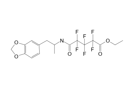 Methylenedioxyamphetamine, N-4-carbethoxyhexafluorobutyry lderiv.