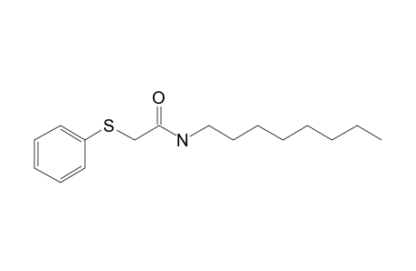 Acetamide, 2-phenylthio-N-octyl-