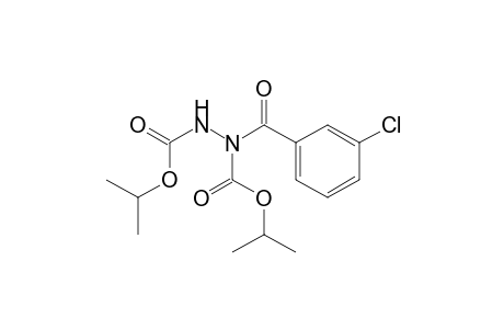 Diisopropyl 1-(3-chlorobenzoyl)hydrazine-1,2-dicarboxylate