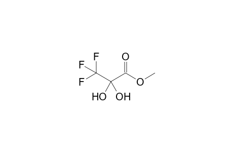 Methyl 3,3,3-trifluoro-2,2-dihydroxypropanoate