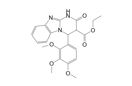 pyrimido[1,2-a]benzimidazole-3-carboxylic acid, 1,2,3,4-tetrahydro-2-oxo-4-(2,3,4-trimethoxyphenyl)-, ethyl ester