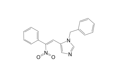 1-BENZYL-5-[(2-NITRO-2-PHENYL)-ETHENYL]-IMIDAZOLE