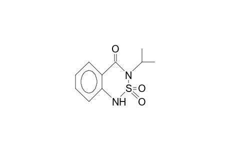 3-isopropyl-1H-2,1,3-benzothiadiazin-4(3H)-one 2,2-dioxide