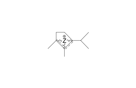 1-Isopropyl-2,3-dimethyl-cyclopentenyl cation