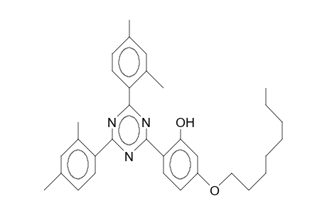 2-(4,6-[2,4-Dimethyl-phenyl]-S-triazin-2-yl)-5-octyloxy-phenol