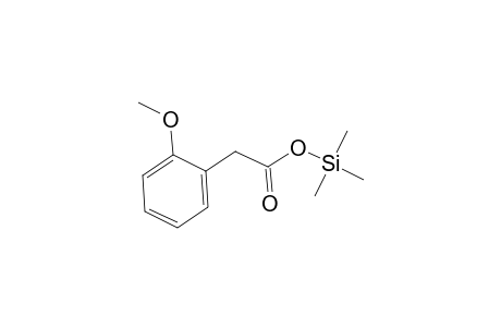 2-Methoxyphenyl acetic acid TMS