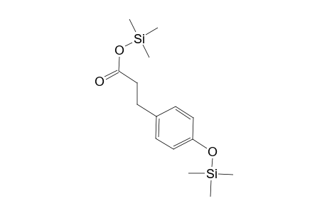 Hydrocinnamic acid, p-(trimethylsiloxy)-, trimethylsilyl ester