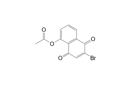 (6-bromo-5,8-dioxo-1-naphthyl) acetate