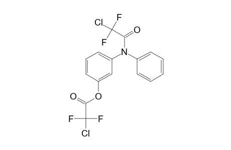 3-Hydroxydiphenylamine, N,o-bis(chlorodifluoroacetyl)-