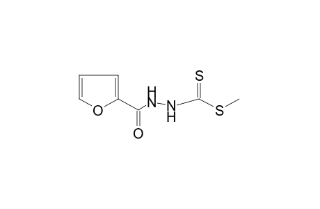 2-furoic acid, 2-(dithiocarboxy)hydrazide, methyl ester