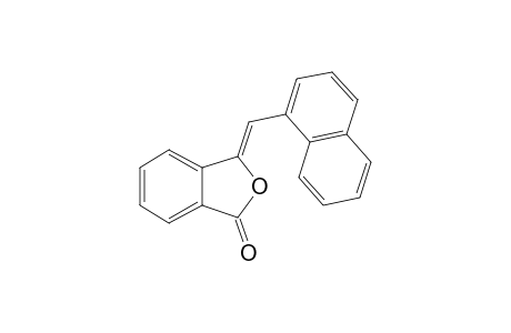 3-(1-Naphthylmethylene)-2-benzofuran-1(3H)-one peak 1