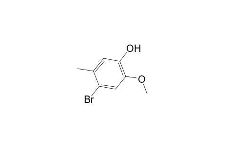 Phenol, 4-bromo-2-methoxy-5-methyl-