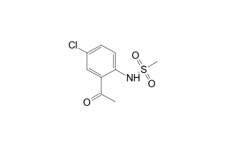 2'-acetyl-4'-chloromethanesulfonanilide