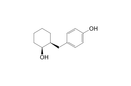 4-[[(1S,2S)-2-hydroxycyclohexyl]methyl]phenol