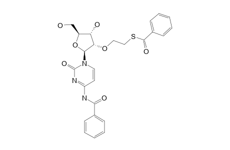 N4-BENZOYL-2'-O-(2-THIOBENZOYLETHYL)-CYTIDINE