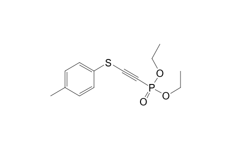 4-Tolylthio-ethynyl-phosphonic acid, diethyl ester