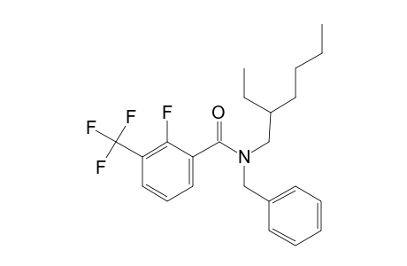 Benzamide, 2-fluoro-3-trifluoromethyl-N-benzyl-N-(2-ethylhexyl)-