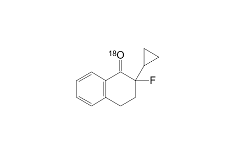 [(18)O]-2-Cyclopropyl-2-fluoro-3,4-dihydronaphthalen-1(2H)-one