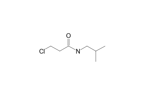 Propionamide, 3-chloro-N-isobutyl-