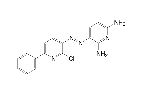 2-chloro-3-[(2,6-diamino-3-pyridyl)azo]-6-phenylpyridine