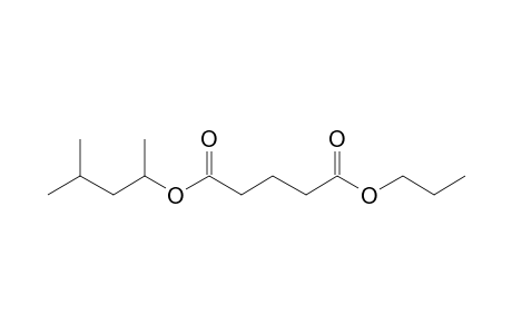 Glutaric acid, 4-methylpent-2-yl propyl ester