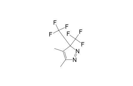 4,5-DIMETHYL-3,3-BIS-(TRIFLUOROMETHYL)-3H-PYRAZOLE