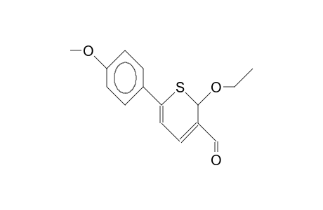 2-ETHOXY-6-(4-METHOXYPHENYL)-2H-THIOPYRAN-3-CARBALDEHYDE