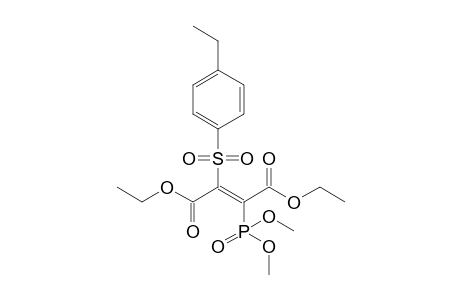 Diethyl (E)-2-(Dimethoxyphosphoryl)-3-[(4-ethylphenyl)sulfonyl]-2-butenedioate