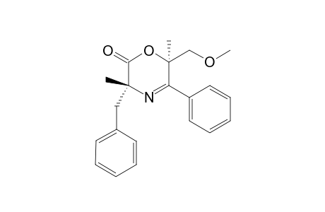 (3RS,6R)-6-(Methoxymethyl)-6-methyl-5-phenyl-3H-1,4-oxazin-2(6H)-one