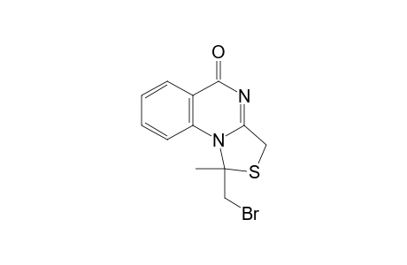 1-(bromomethyl)-1-methyl-3H-[1,3]thiazolo[3,4-a]quinazolin-5-one