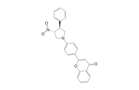 2-[4-[(3S*,4S*)-3-NITRO-4-PHENYLPYRROLIDIN-1-YL]-PHENYL]-4H-CHROMEN-4-ONE