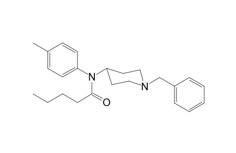 N-(1-Benzylpiperidin-4-yl)-N-(4-methylphenyl)pentanamide