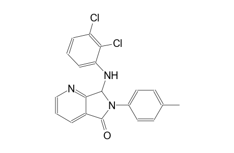 5H-pyrrolo[3,4-b]pyridin-5-one, 7-[(2,3-dichlorophenyl)amino]-6,7-dihydro-6-(4-methylphenyl)-