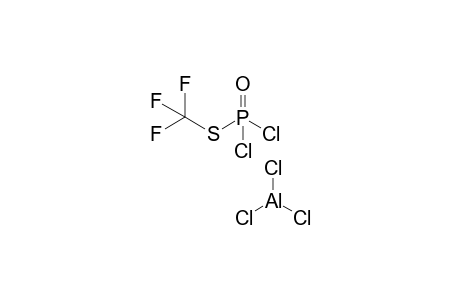 dichlorophosphorylsulfanyl(trifluoro)methane trichloroalumane