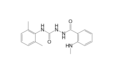 1-(N-methylanthraniloyl)-4-(2,6-xylyl)semicarbazide