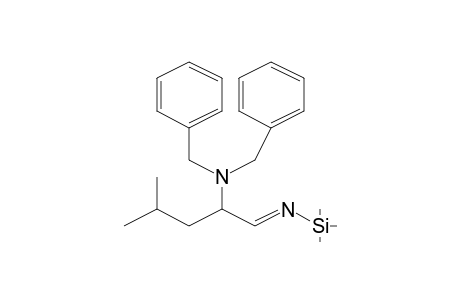 1-Iminopentane, 2-(dibenzylamino)-4-methyl-N-(trimethylsilyl)-