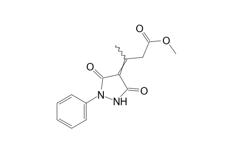 3,5-dioxo-beta-methyl-1-phenyl-deltafour,beta-pyrazolidinepropionic acid, methyl ester