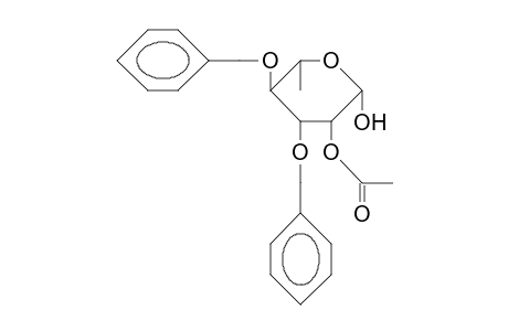 2-O-Acetyl-3,4-di-O-benzyl.beta.-L-rhamnopyranose